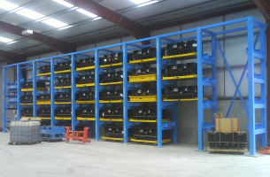 Large Concrte Mould Storage Rack